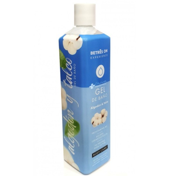 Betres gel de baño algodon y talco 750ml