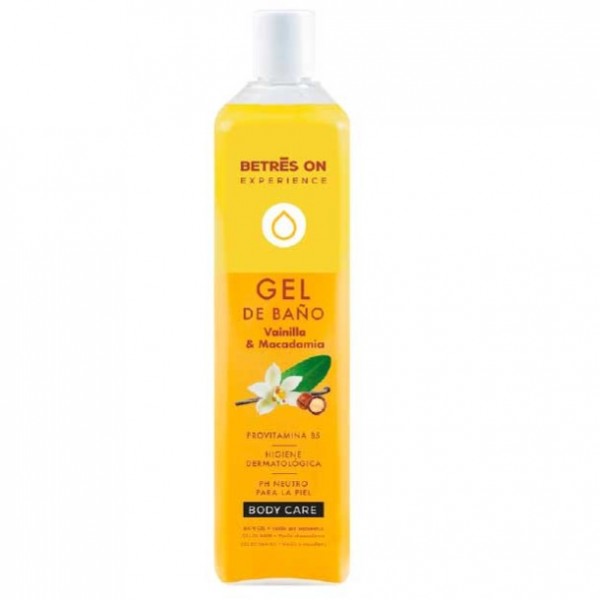 Betres gel de baño vainilla y macadamia 750ml