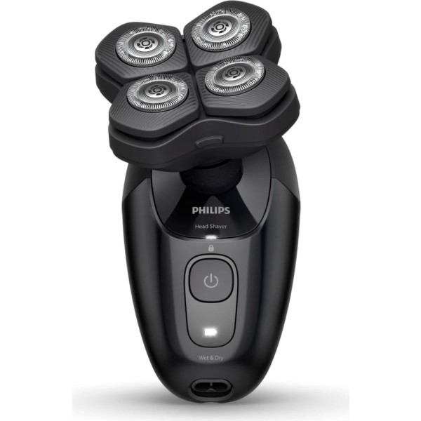 Philips head shaver pro 5000 series negro / afeitadora essential con cuchillas comfortcut