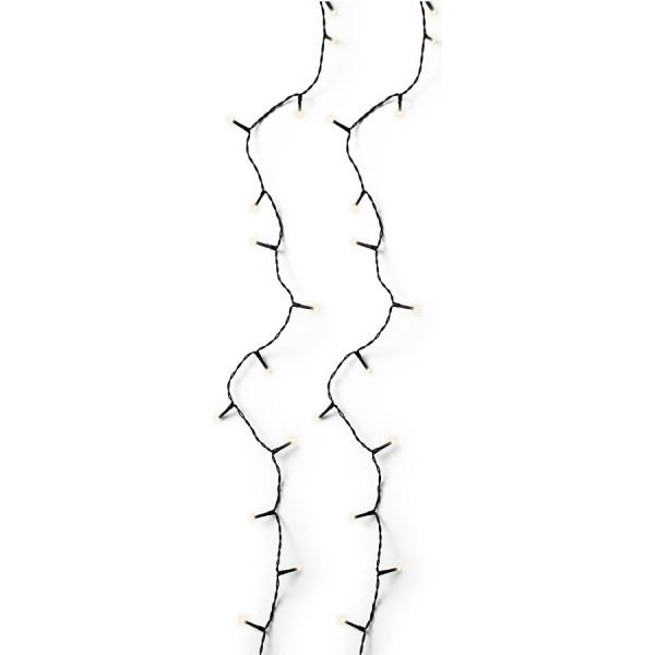 Guirnalda basic multifunción, uso exterior, blanco cálido, 360 leds, 27 m